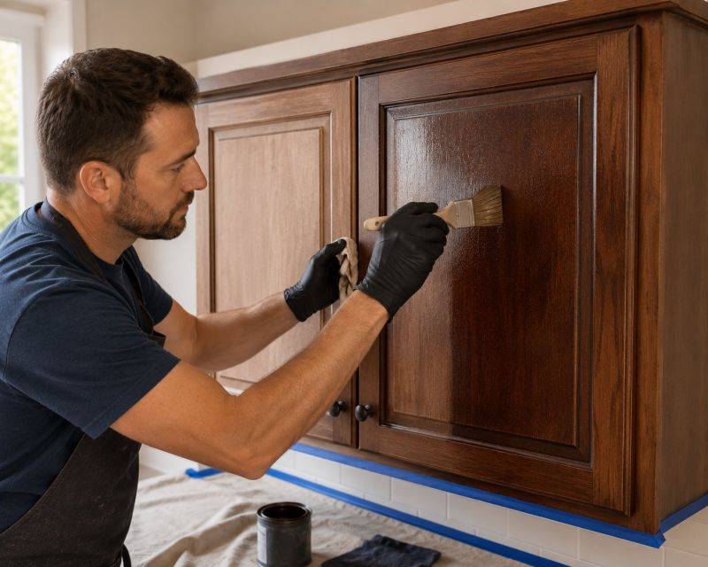 Kitchen Cabinet Refinishing in Dayton, OH